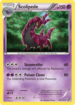 Scolipede (54) - Black & White