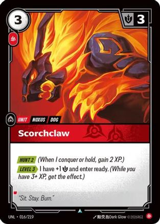 Scorchclaw (016) - Unleashed