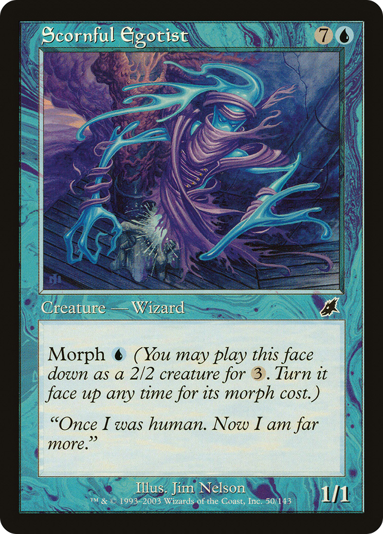 Scornful Egotist (050) Foil - Scourge