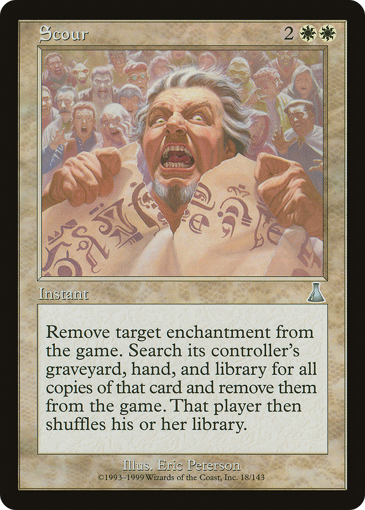 Scour (018) Foil - Urza's Destiny