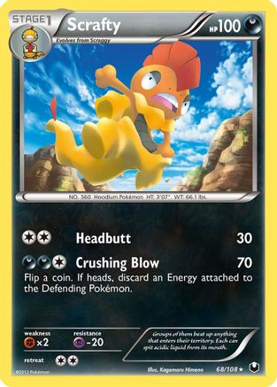 Scrafty (68) - Dark Explorers
