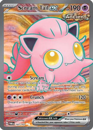 Scream Tail ex (Full Art) (197) Holofoil - Twilight Masquerade