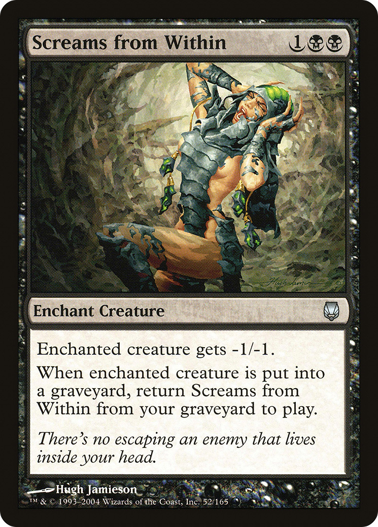Screams from Within (052) Foil - Darksteel