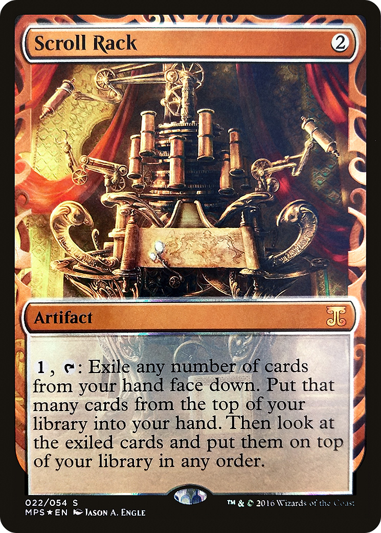 Scroll Rack (022) Foil - Kaladesh Inventions