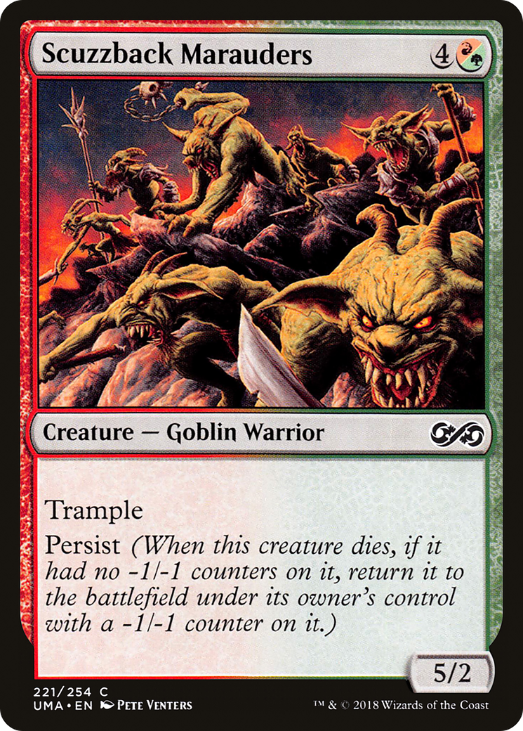 Scuzzback Marauders (221) - Ultimate Masters Foil