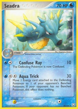 Seadra (48) Reverse Holofoil - Team Rocket Returns