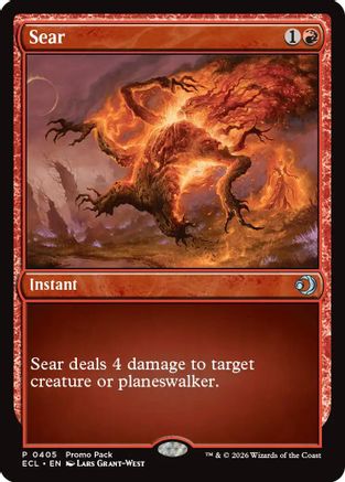Sear (Promo Pack) (405) Foil - Lorwyn Eclipsed