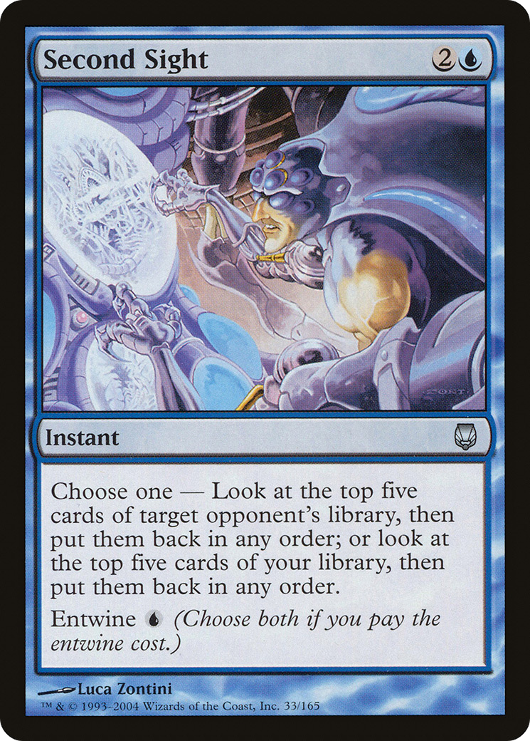 Second Sight (033) Foil - Darksteel