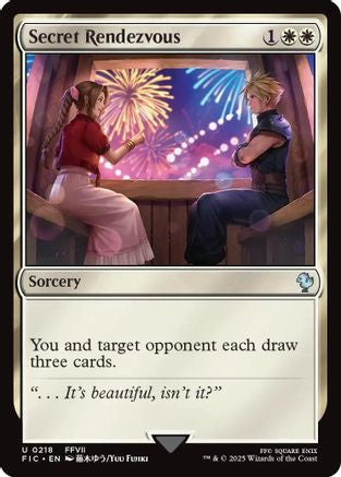 Secret Rendezvous (218) Foil - FINAL FANTASY