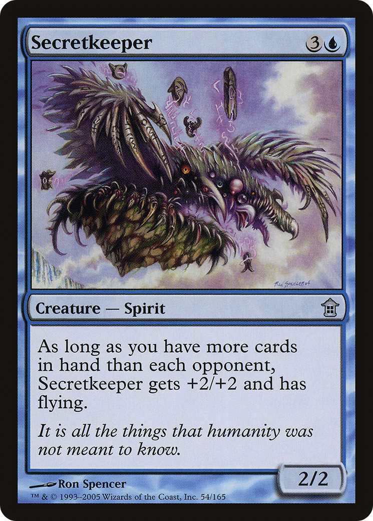 Secretkeeper (054) Foil - Saviors of Kamigawa