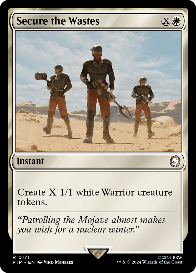 Secure the Wastes (171) Foil - Fallout