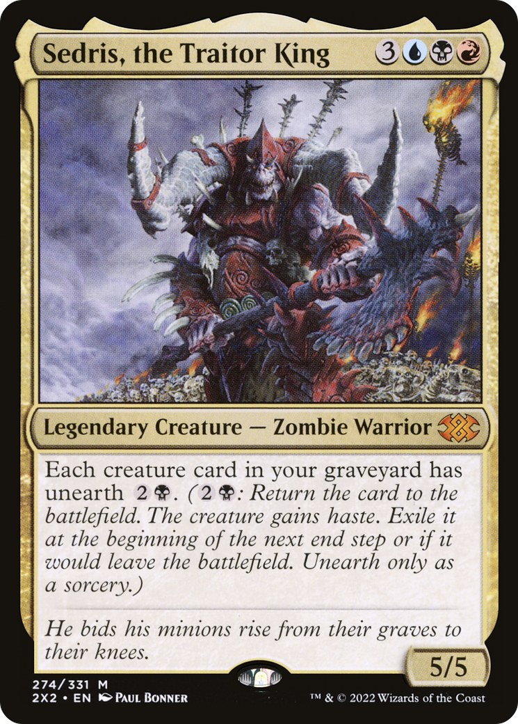 Sedris, the Traitor King (274) - Double Masters 2022