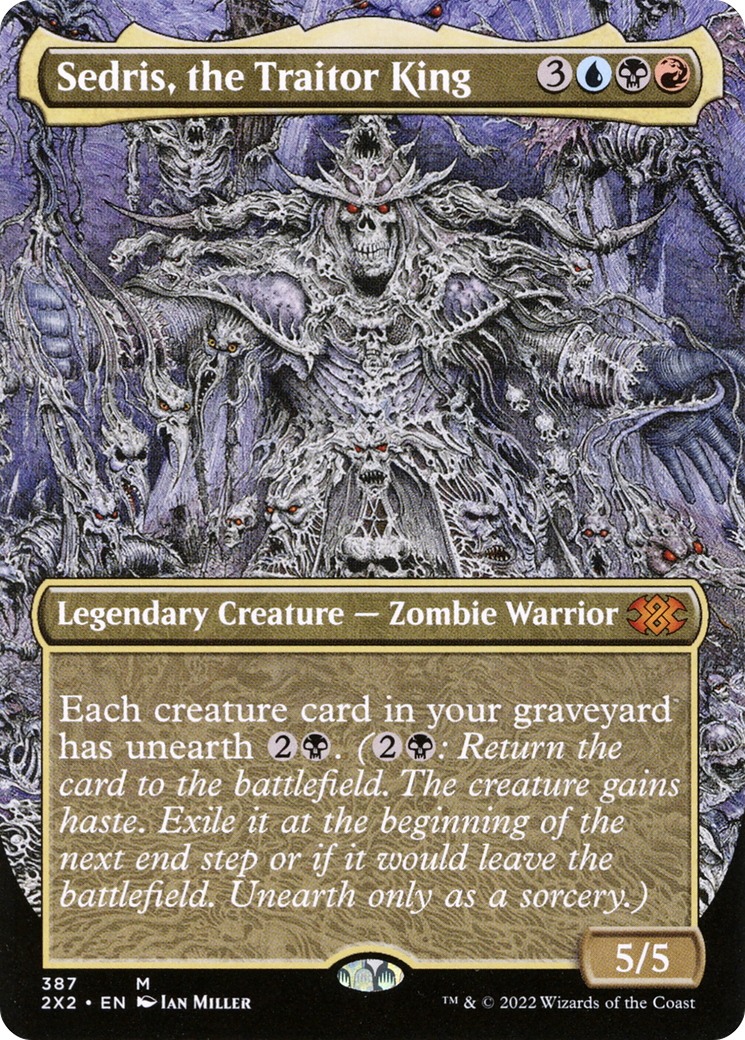 Sedris, the Traitor King (Borderless) (387) - Double Masters 2022