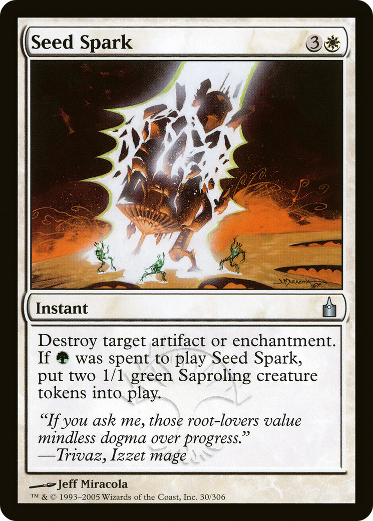 Seed Spark (030) Foil - Ravnica: City of Guilds