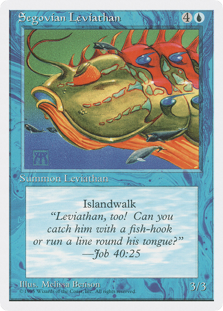 Segovian Leviathan - Fourth Edition