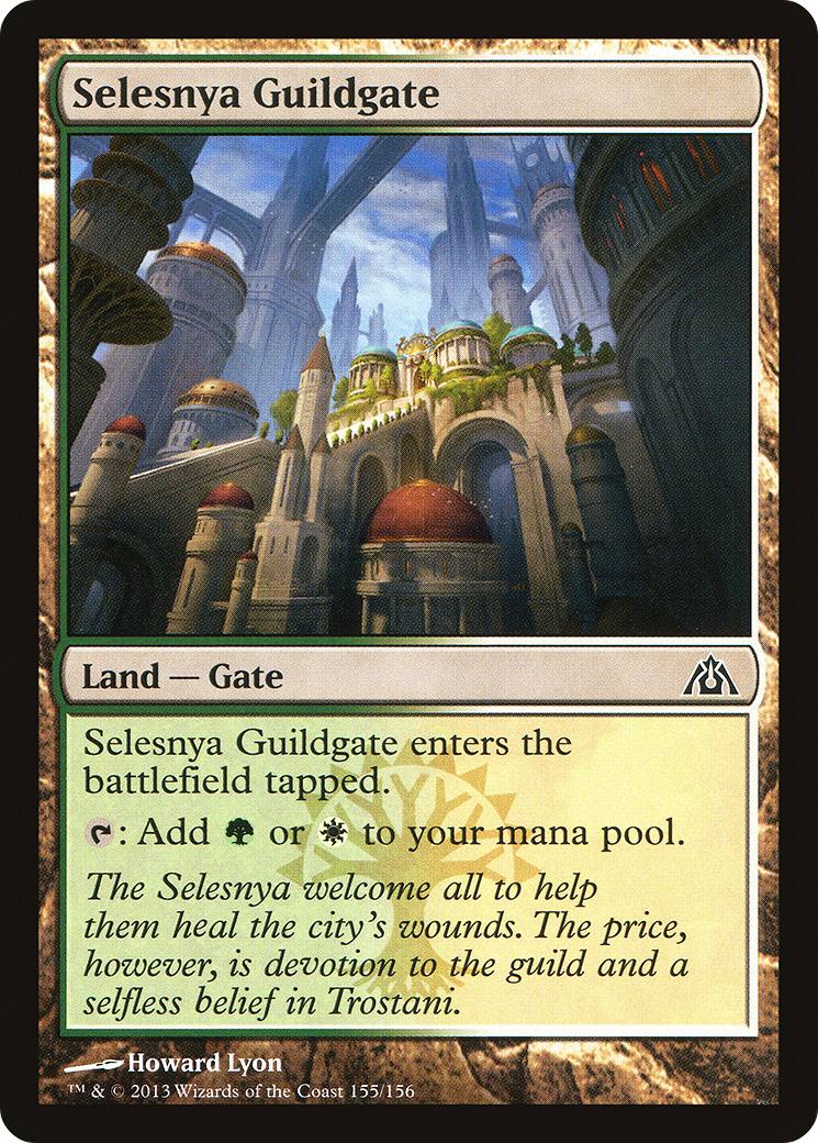 Selesnya Guildgate (155) Foil - Dragon's Maze