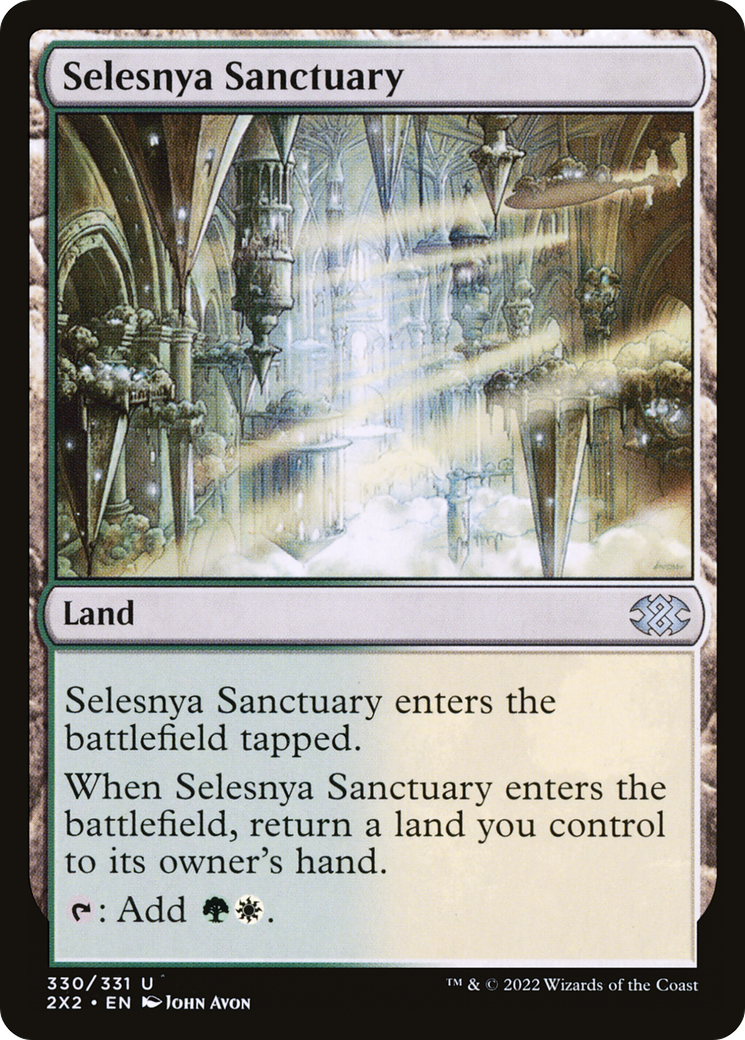 Selesnya Sanctuary (330) Foil - Double Masters 2022
