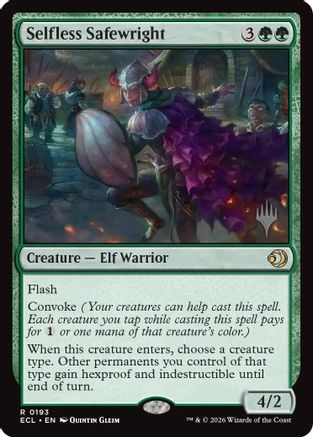 Selfless Safewright (Promo Pack) (193) - Lorwyn Eclipsed