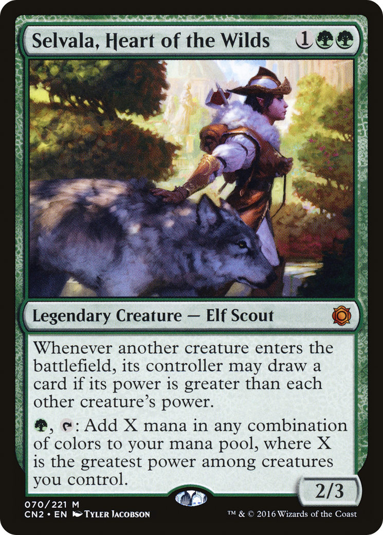 Selvala, Heart of the Wilds (070) Foil - Conspiracy: Take the Crown