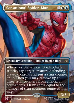 Sensational Spider-Man (Borderless) (025) - Marvel's Spider-Man: Eternal-Legal