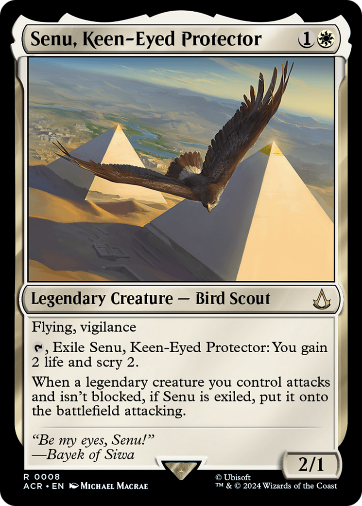 Senu, Keen-Eyed Protector (008) - Assassin's Creed
