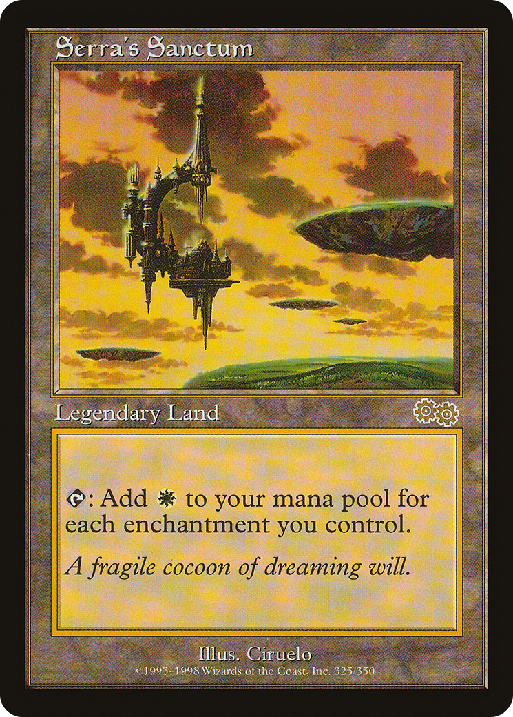 Serra's Sanctum (325) - Urza's Saga
