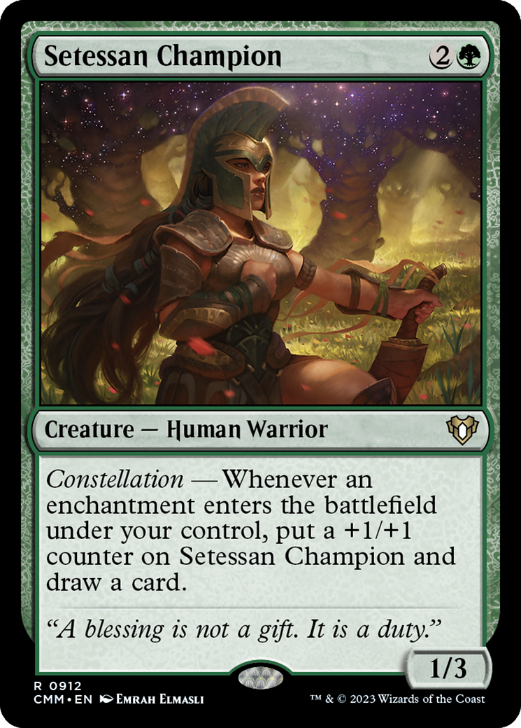 Setessan Champion (912) - Commander Masters