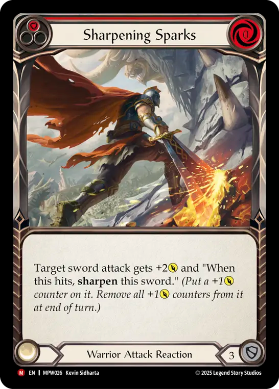 Sharpening Sparks (MPW026) - Mastery Pack Warrior
