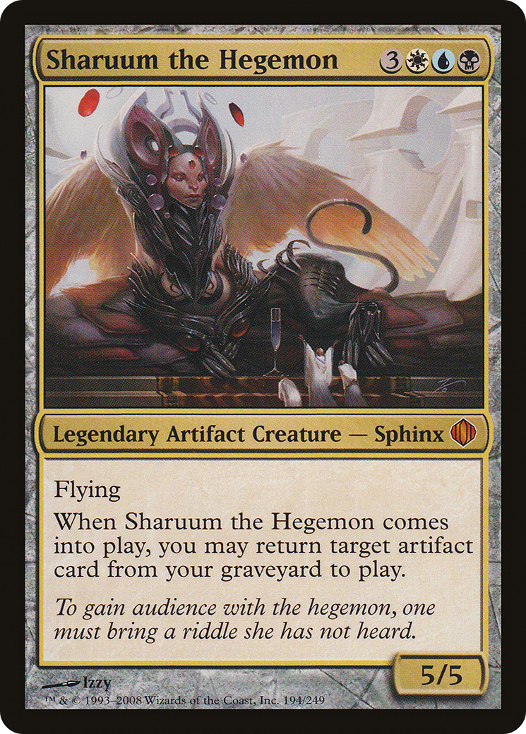 Sharuum the Hegemon (194) Foil - Shards of Alara