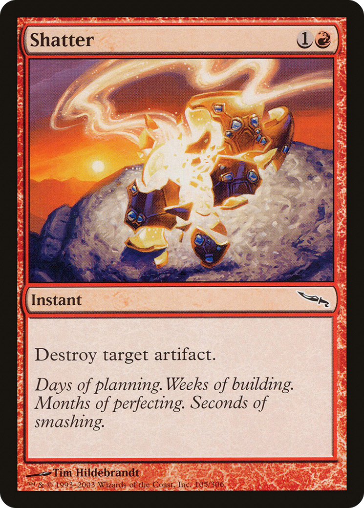 Shatter (105) Foil - Mirrodin