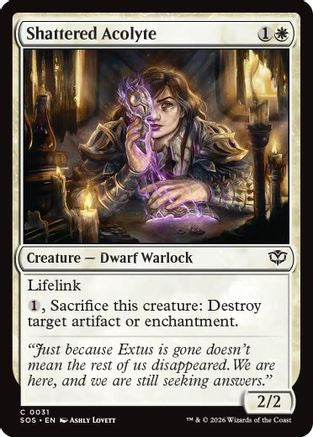 Shattered Acolyte (031) Foil - Secrets of Strixhaven