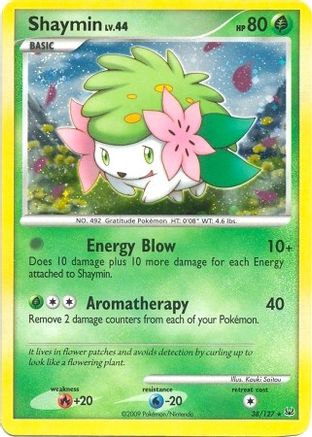 Shaymin (Deck Exclusives) (38) Holofoil - Platinum