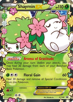 Shaymin EX (XY148) Holofoil - Black Star Promos