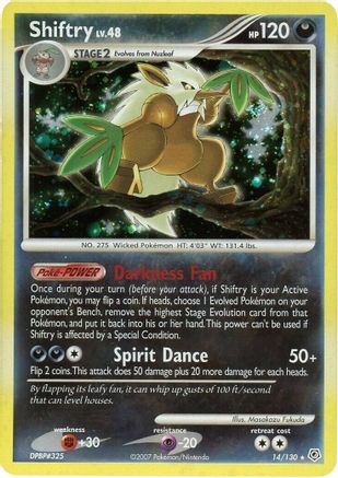 Shiftry (14) Reverse Holofoil - Diamond & Pearl