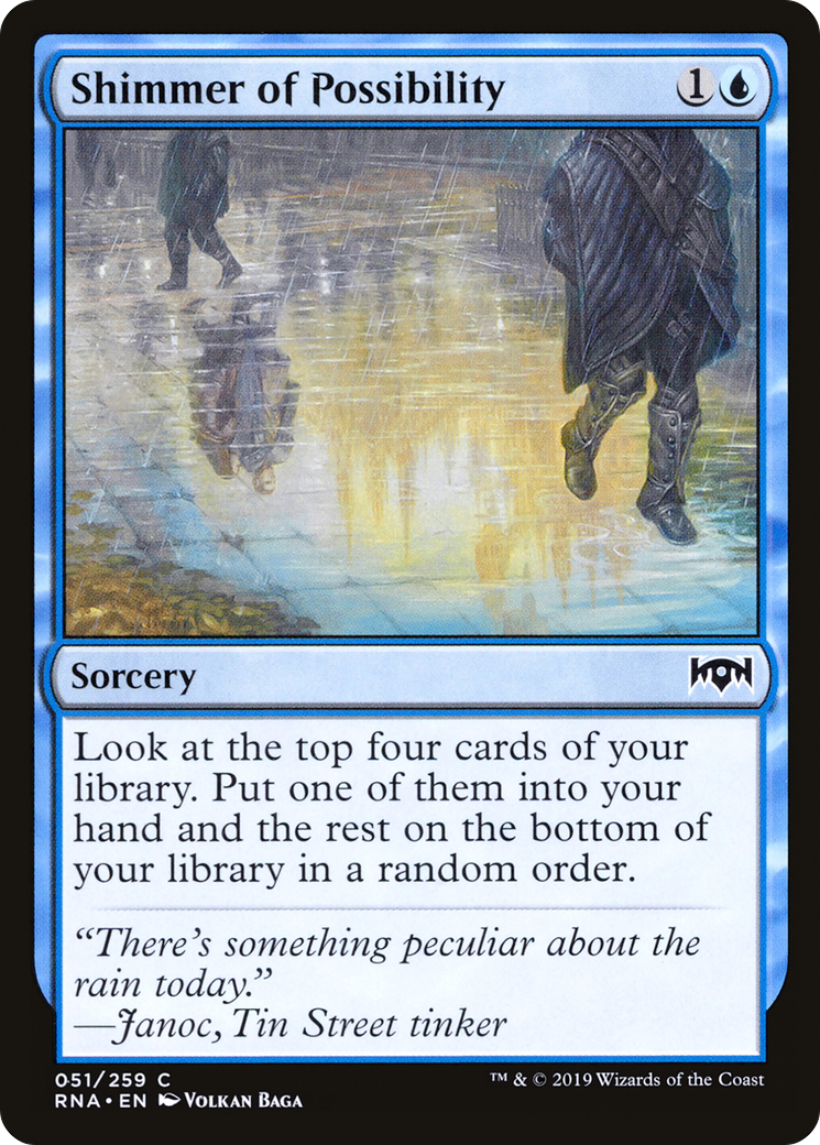 Shimmer of Possibility (051) - Ravnica Allegiance Foil
