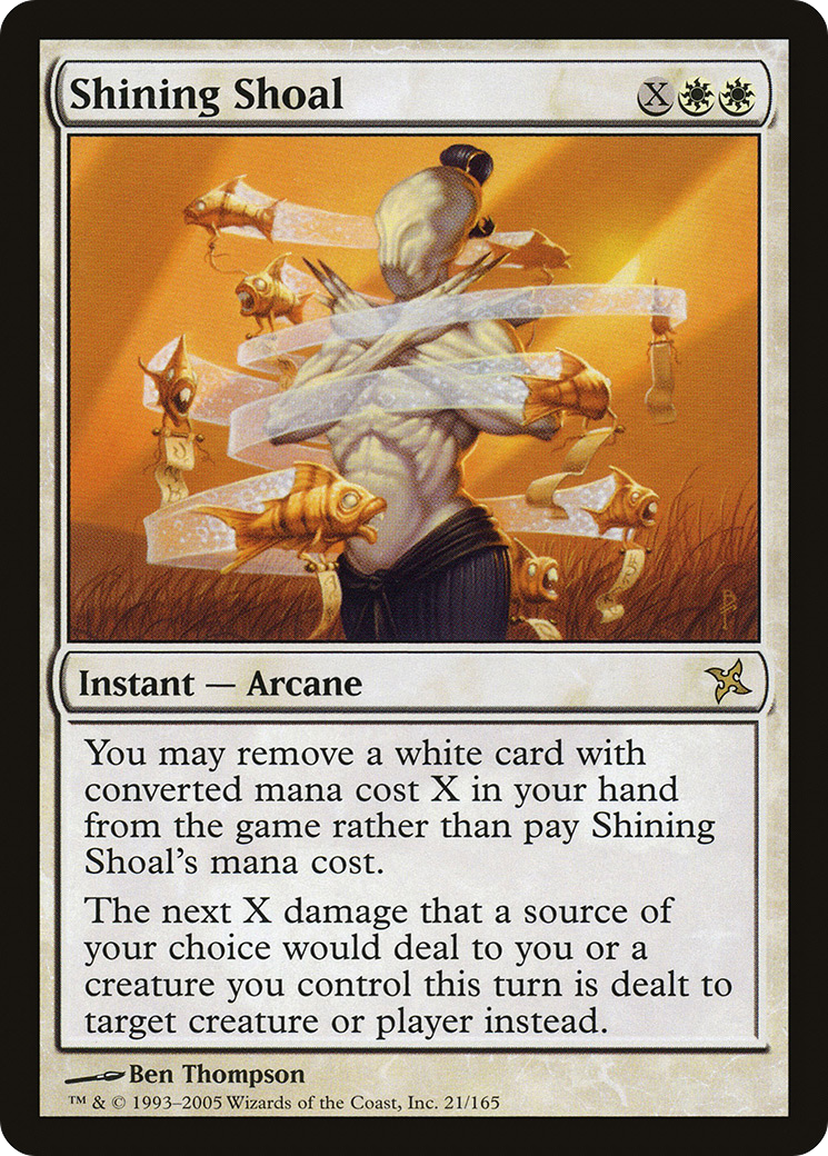 Shining Shoal (021) Foil - Betrayers of Kamigawa