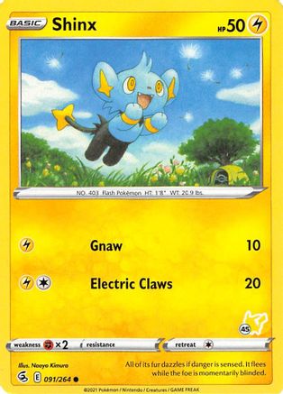 Shinx (#45 Pikachu) (91) - Battle Academy 2022