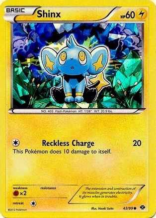 Shinx (Cracked Ice Holo) (Blister Exclusive) (43) Holofoil - Next Destinies