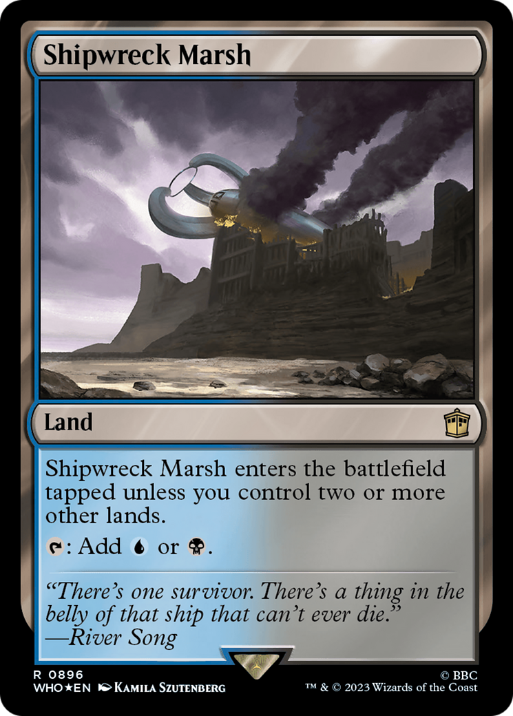 Shipwreck Marsh (896) Surge Foil - Doctor Who
