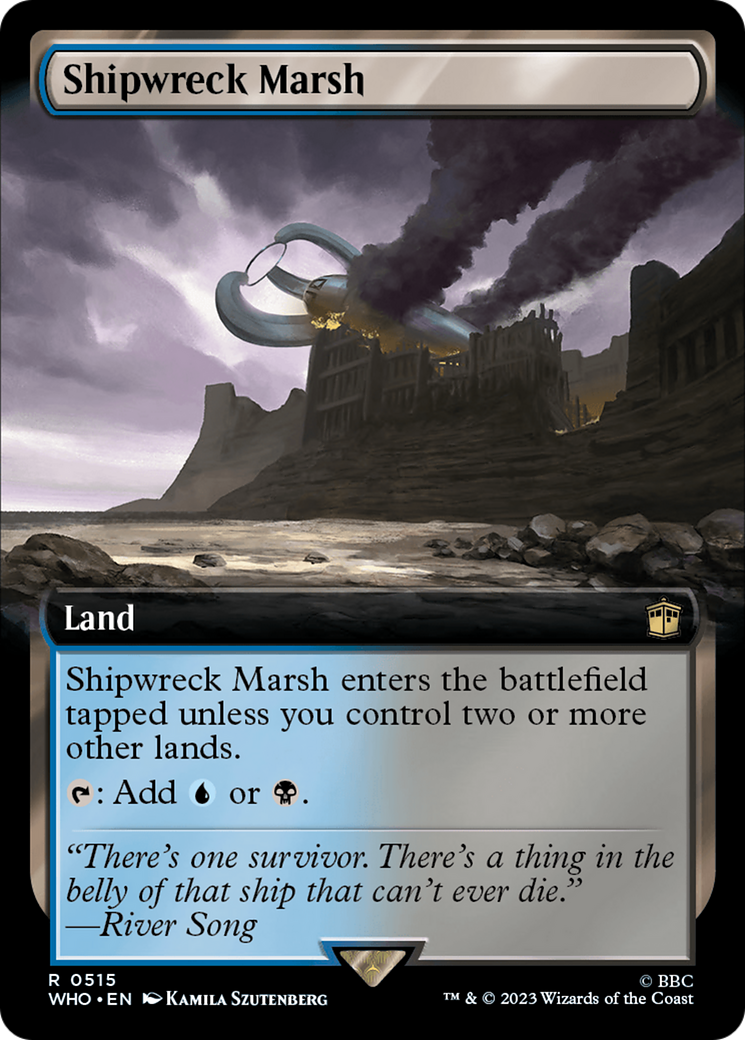 Shipwreck Marsh (Extended Art) (515) - Doctor Who