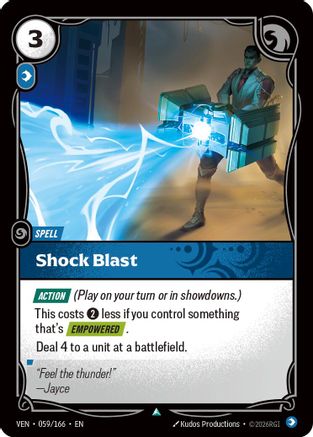 Shock Blast (059) Foil - Vendetta