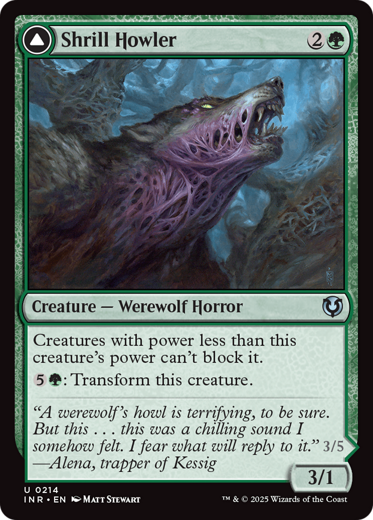 Shrill Howler // Howling Chorus (214) - Innistrad Remastered