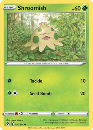 Shroomish (4) Reverse Holofoil - Fusion Strike