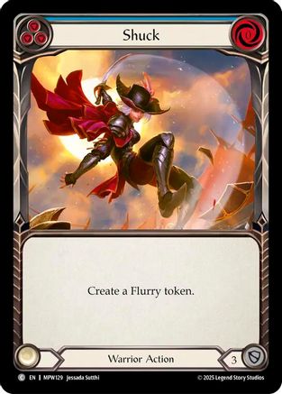 Shuck (Blue) (MPW129) - Mastery Pack Warrior