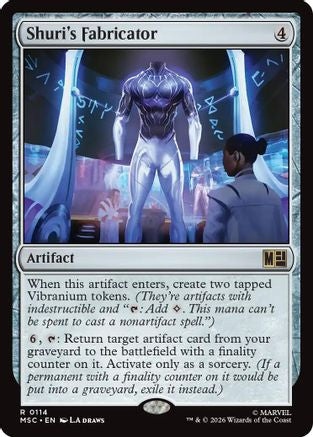 Shuri's Fabricator (114) - Commander: Marvel Super Heroes