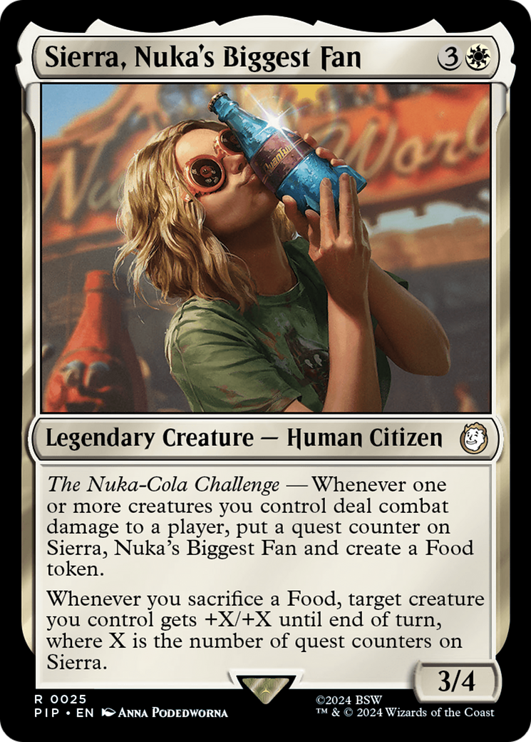 Sierra, Nuka's Biggest Fan (025) Foil - Fallout