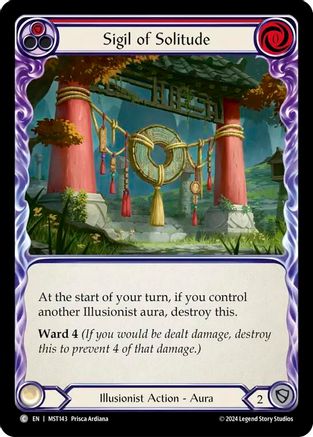 Sigil of Solitude (Red) (MST143) - Part the Mistveil