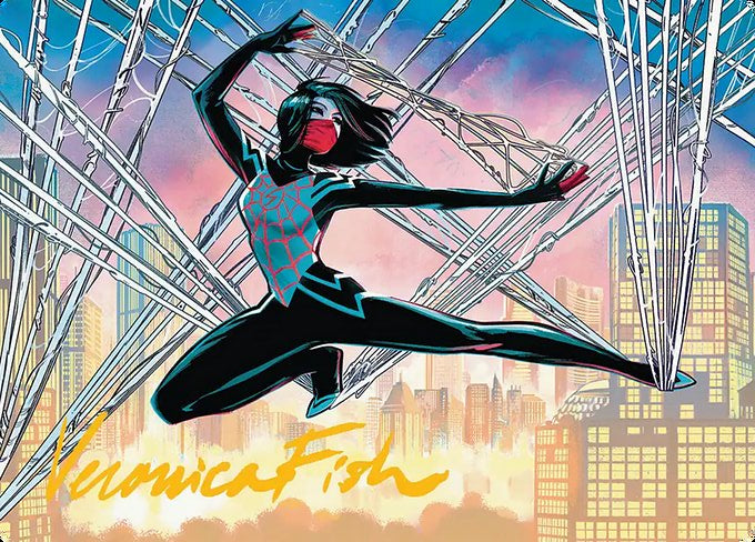 Silk, Web Weaver (039s) Gold-Stamped - Art Series: Marvel's Spider-Man