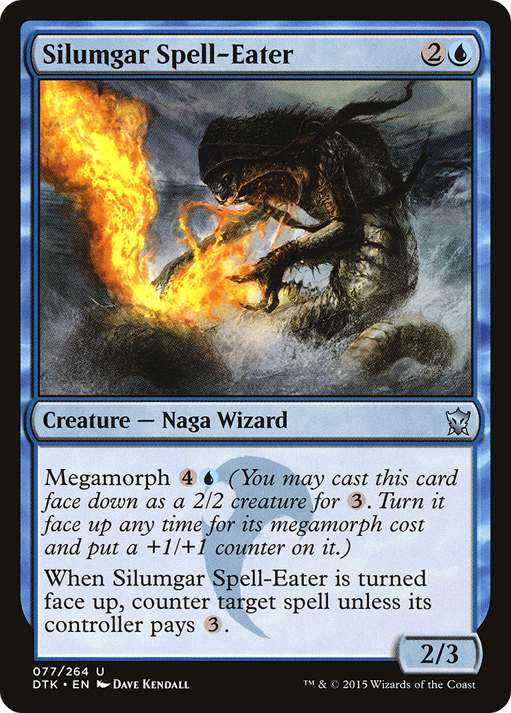 Silumgar Spell-Eater (077) Foil - Dragons of Tarkir
