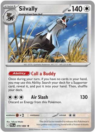 Silvally (70) Reverse Holofoil - Pitch Black